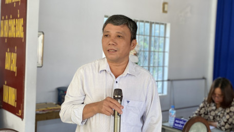 HĐND phường tổ chức hội nghị TXCT khu phố Ninh Trung trước kỳ họp thứ 8, nhiệm kỳ 2021 – 2026.