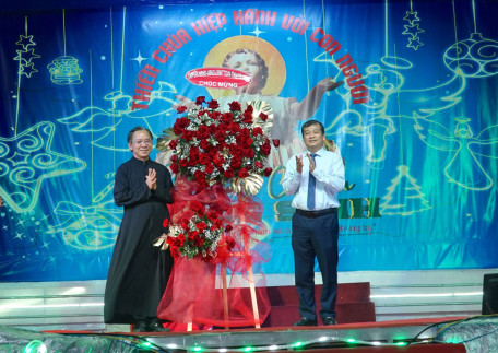 Phó Chủ tịch thường trực UBND tỉnh Võ Đức Trong: Chúc mừng Đại lễ Giáng sinh Giáo xứ Tây Ninh