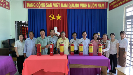 Khu phố Ninh Thọ: tăng cường công tác phòng cháy, chữa cháy