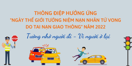 Thông điệp hưởng ứng “Ngày thế giới tưởng niệm các nạn nhân tử vong do tai nạn giao thông” năm 2024: Tưởng nhớ người đi - Vì người ở lại!