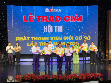 Trao giải Hội thi Phát thanh viên giỏi cơ sở lần thứ I năm 2024